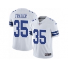 Men Nike Dallas Cowboys #35 Kavon Frazier White Vapor Untouchable Limited Player NFL Jersey