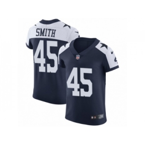 Men Nike Dallas Cowboys #45 Rod Smith Navy Blue Alternate Vapor Untouchable Elite Player NFL Jersey