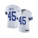 Men Nike Dallas Cowboys #45 Rod Smith White Vapor Untouchable Limited Player NFL Jersey