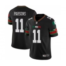 Men's Dallas Cowboys #11 Micah Parsons Black Mexico Vapor Limited Stitched Football Jersey