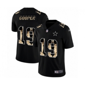 Men's Dallas Cowboys #19 Amari Cooper Black Statue of Liberty Limited Football Jersey