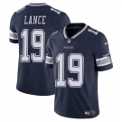 Men's Dallas Cowboys #19 Trey Lance Navy Vapor Untouchable Limited Football Stitched Jersey