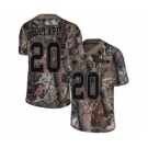 Men's Dallas Cowboys #20 Tony Pollard Camo Rush Realtree Limited Football Jersey