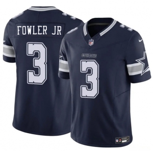 Men's Dallas Cowboys #3 Dante Fowler Jr. Navy 2025 F.U.S.E. Vapor Untouchable Limited Football Stitched Jersey
