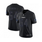 Men's Dallas Cowboys #54 Jaylon Smith Limited Black Rush Impact Football Jersey