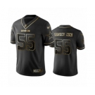 Men's Dallas Cowboys #55 Leighton Vander Esch Black Golden Edition Limited Player Football Jersey