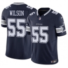 Men's Dallas Cowboys #55 Logan Wilson Navy 2025 F.U.S.E Vapor Untouchable Limited Football Stitched Jersey