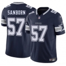Men's Dallas Cowboys #57 Jack Sanborn Navy 2025 F.U.S.E. Vapor Untouchable Limited Football Stitched Jersey