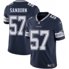 Men's Dallas Cowboys #57 Jack Sanborn Navy 2025 Vapor Untouchable Limited Football Stitched Jersey