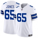 Men's Dallas Cowboys #65 Robert Jones White 2025 F.U.S.E. Vapor Untouchable Limited Football Stitched Jersey