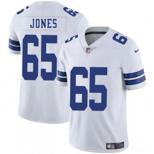 Men's Dallas Cowboys #65 Robert Jones White 2025 Vapor Untouchable Limited Football Stitched Jersey