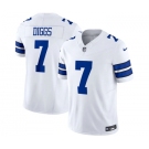 Men's Dallas Cowboys #7 Trevon Diggs White 2023 F.U.S.E. Limited Stitched Football Jersey