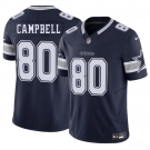 Men's Dallas Cowboys #80 Parris Campbell Navy 2025 F.U.S.E. Vapor Untouchable Limited Football Stitched Jersey