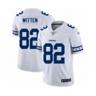 Men's Dallas Cowboys #82 Jason Witten White Team Logo Fashion Limited Football Jersey