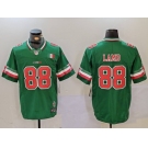 Men's Dallas Cowboys #88 CeeDee Lamb 2024 Mexico Green FUSE Stitched Jersey