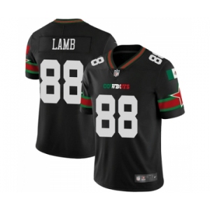 Men's Dallas Cowboys #88 CeeDee Lamb Black Mexico Vapor Limited Stitched Football Jersey