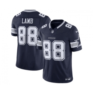 Men's Dallas Cowboys #88 CeeDee Lamb Navy 2023 F.U.S.E. Limited Stitched Football Jersey