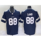 Men's Dallas Cowboys #88 CeeDee Lamb Navy Blue 2023 FUSE Vapor Untouchable Limited Stitched Jersey