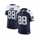 Men's Dallas Cowboys #88 CeeDee Lamb Navy Thanksgiving 2023 F.U.S.E. Limited Stitched Football Jersey