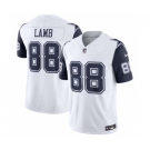 Men's Dallas Cowboys #88 CeeDee Lamb Thanksgiving White 2023 F.U.S.E. Vapor Limited Stitched Football Jersey