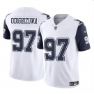 Men's Dallas Cowboys #97 Osa Odighizuwa White F.U.S.E Vapor Untouchable Limited Stitched Football Jersey