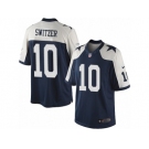 Men's Nike Dallas Cowboys #10 Ryan Switzer Limited Navy Blue Throwback Alternate NFL Jersey