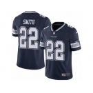 Men's Nike Dallas Cowboys #22 Emmitt Smith Vapor Untouchable Limited Navy Blue Team Color NFL Jersey