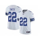 Men's Nike Dallas Cowboys #22 Emmitt Smith Vapor Untouchable Limited White NFL Jersey