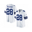 Men's Nike Dallas Cowboys #28 Darren Woodson Limited White NFL Jersey