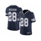 Men's Nike Dallas Cowboys #28 Darren Woodson Vapor Untouchable Limited Navy Blue Team Color NFL Jersey