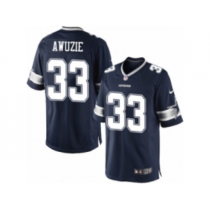 Men's Nike Dallas Cowboys #33 Chidobe Awuzie Limited Navy Blue Team Color NFL Jersey