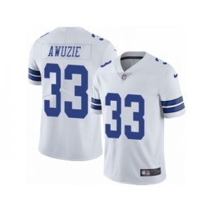 Men's Nike Dallas Cowboys #33 Chidobe Awuzie Vapor Untouchable Limited White NFL Jersey