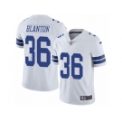 Men's Nike Dallas Cowboys #36 Robert Blanton Vapor Untouchable Limited White NFL Jersey