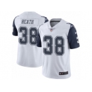 Men's Nike Dallas Cowboys #38 Jeff Heath Limited White Rush NFL Jersey