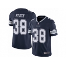 Men's Nike Dallas Cowboys #38 Jeff Heath Vapor Untouchable Limited Navy Blue Team Color NFL Jersey