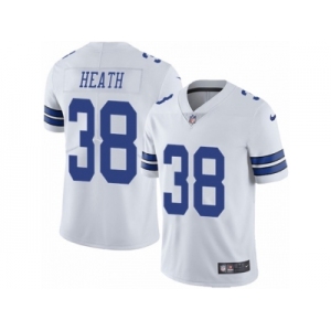 Men's Nike Dallas Cowboys #38 Jeff Heath Vapor Untouchable Limited White NFL Jersey