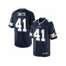 Men's Nike Dallas Cowboys #41 Keith Smith Limited Navy Blue Team Color NFL Jersey