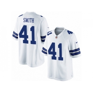 Men's Nike Dallas Cowboys #41 Keith Smith Limited White NFL Jersey