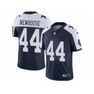 Men's Nike Dallas Cowboys #44 Robert Newhouse Vapor Untouchable Limited Navy Blue Throwback Alternate NFL Jersey