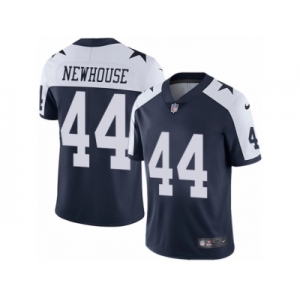 Men's Nike Dallas Cowboys #44 Robert Newhouse Vapor Untouchable Limited Navy Blue Throwback Alternate NFL Jersey