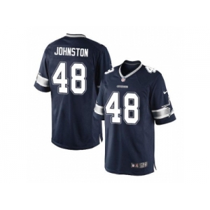 Men's Nike Dallas Cowboys #48 Daryl Johnston Navy Blue Limited Home Jersey