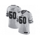 Men's Nike Dallas Cowboys #50 Sean Lee Limited Gray Gridiron II NFL Jersey