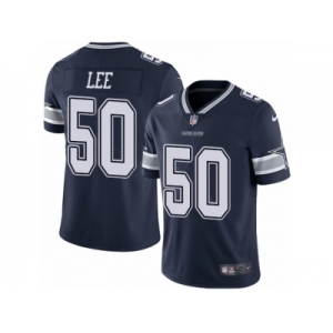 Men's Nike Dallas Cowboys #50 Sean Lee Vapor Untouchable Limited Navy Blue Team Color NFL Jersey