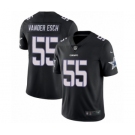 Men's Nike Dallas Cowboys #55 Leighton Vander Esch Limited Black Rush Impact NFL Jersey