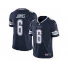 Men's Nike Dallas Cowboys #6 Chris Jones Vapor Untouchable Limited Navy Blue Team Color NFL Jersey