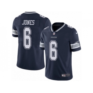 Men's Nike Dallas Cowboys #6 Chris Jones Vapor Untouchable Limited Navy Blue Team Color NFL Jersey
