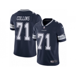 Men's Nike Dallas Cowboys #71 La'el Collins Vapor Untouchable Limited Navy Blue Team Color NFL Jersey