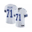 Men's Nike Dallas Cowboys #71 La'el Collins Vapor Untouchable Limited White NFL Jersey