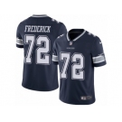 Men's Nike Dallas Cowboys #72 Travis Frederick Vapor Untouchable Limited Navy Blue Team Color NFL Jersey