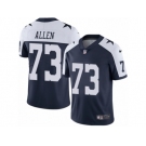 Men's Nike Dallas Cowboys #73 Larry Allen Vapor Untouchable Limited Navy Blue Throwback Alternate NFL Jersey